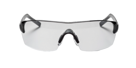 Safety Glasses, transparent background, isolated image, generative AI