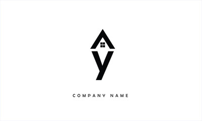 Y Real Estate Logo Monogram Design