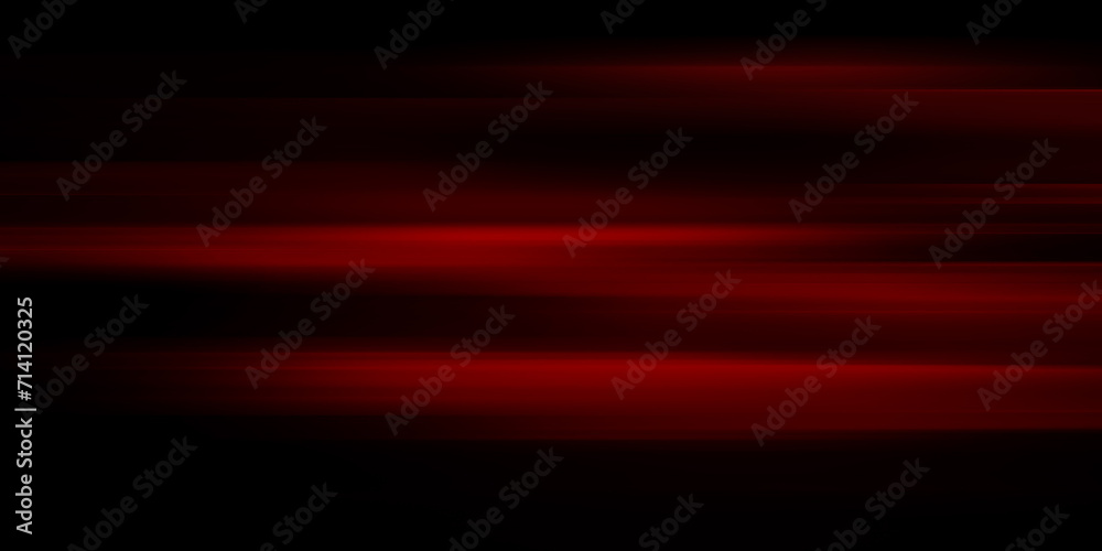 Wall mural red line of light speed motion background. red fast movement background design faster. concept textu