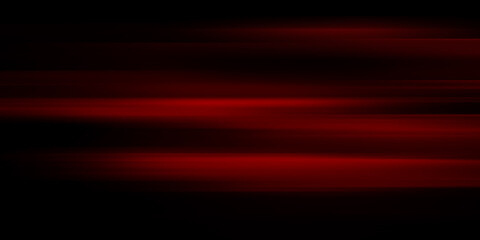 Red line of light speed motion background. red fast movement background design faster. concept texture of digital technology speedy move and space black - obrazy, fototapety, plakaty