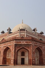 Fototapeta na wymiar Humayun's Tomb, dormitory of the Mughals, Maqbara-i-Humayun