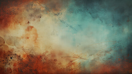 Colorful vintage abstract wallpaper background