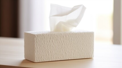 Relief in a Box: Open Tissue Box for Runny Noses and Viral Illnesses
