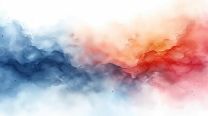 Abstract Watercolor Bliss: High-Resolution Background with Gentle Gradient, Soothing Liquid Colors,...