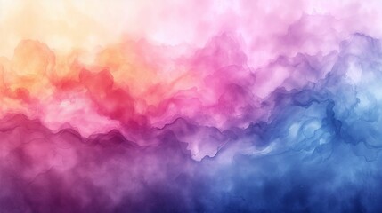 Digital Tranquility: Gentle Watercolor Gradient Website Background with Soft Pastel Shades, Abstract Texture, and Calming Effect. High-Resolution Digital Art for a Serene and Aesthetic Web Experience