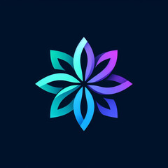 abstract floral design