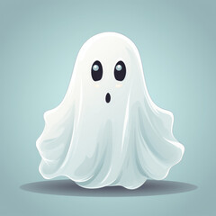 Cute ghost illustration