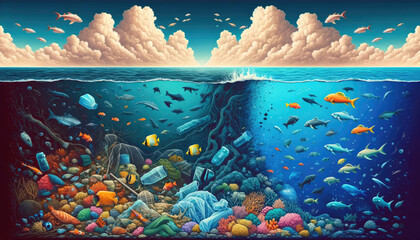 pollution hidden under the sea