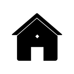 House icon. Home icon symbol sign flat vector illustration design