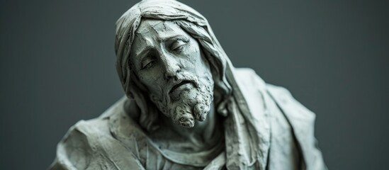 Jesus Christ sculpture in miniature.