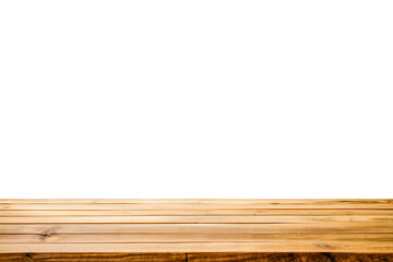 Empty wood table top PNG file background can used for display or montage your products. wooden table template