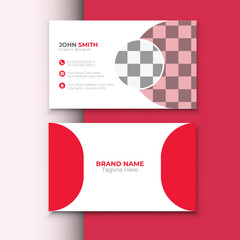 Professional corporate business card template