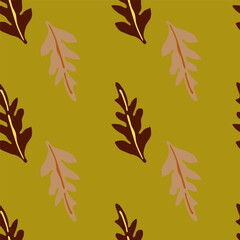 Nature-themed seamless background.