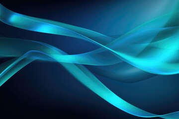 Obraz premium Abstract background awareness teal ribbon for awareness like Vulva cancer, Anxiety Disorder or Compulsive disorder 