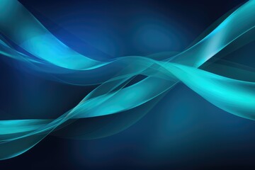 Abstract background awareness teal ribbon for awareness like Vulva cancer, Anxiety Disorder or Compulsive disorder 