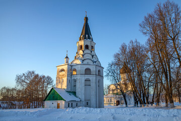 Fototapeta na wymiar On the territory of the Assumption Monastery. Alexandrov (Alexandrovskaya Sloboda). Vladimir region, Russia