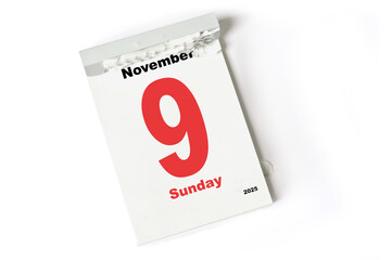  9-  November 2025