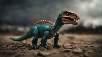  dinosaur  render The dinosaur toy was an exploited creature that existed in the dystopian world, when the world was amazing 