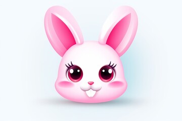 Obraz premium Cute bunny illustration 3d