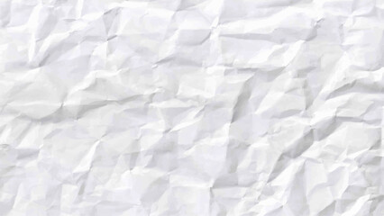 Obraz premium White Paper Texture background. Crumpled white paper abstract shape background with space paper recycle for text.