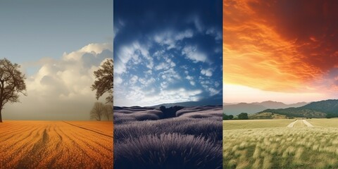 Natural Backgrounds: These backgrounds showcase elements