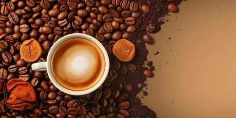 Naklejka premium International coffee day design