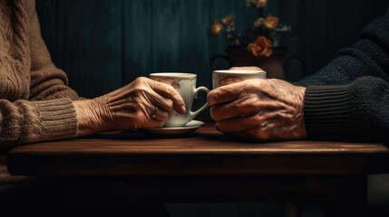 International coffee day design