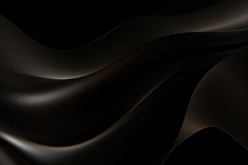 Abstract background black ribbon for mourning, black friday or black history month - obrazy, fototapety, plakaty