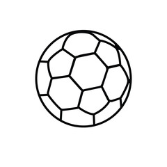 Fototapeta premium Realistic soccer ball background in realistic style vector illustration