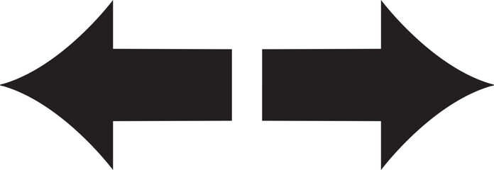 long Arrows vector set. Arrow icon collection. Set different arrows or web design
