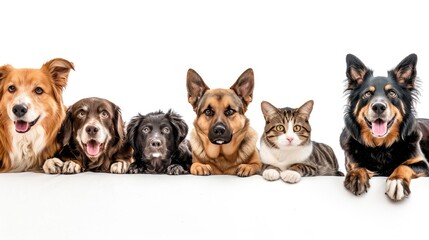 Fototapeta premium Canine and Feline Harmony