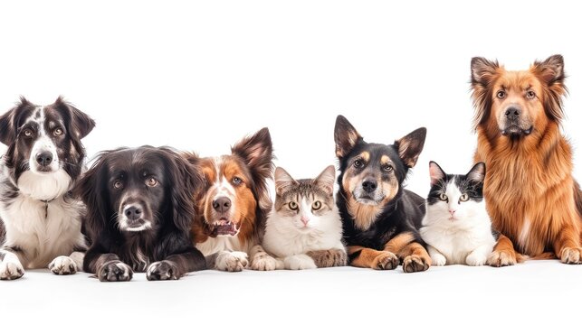 Pawsome Harmony: Dogs and Cats Coexist