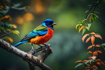 bird on a branch view