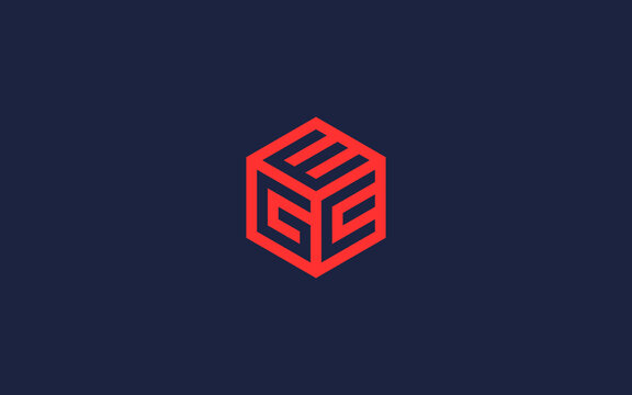 letter gwc hexagon logo icon design vector design template inspiration