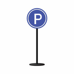 Traffic road signs icon vector vector illustration
