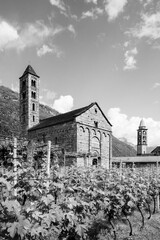 Kirche San Nicolao in Giornico, Schweiz