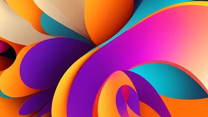 rainbow line color  abstract mozaik art for background