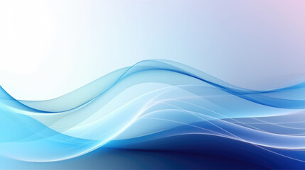 Fototapeta premium Minimal trapezoidal patterns in blue and white colors background with empty copy space