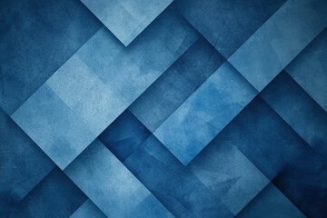 Sleek Composition Elegance: Triangles and Rectangles in Abstract Blue, Layered to Perfection for a Contemporary Modern Art Website Banner Background