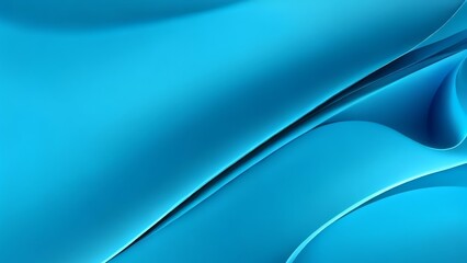 cyan , blue gradient abstract background with waves