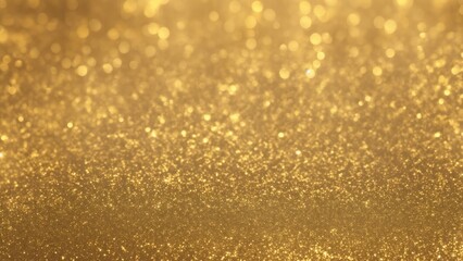 Fototapeta na wymiar Abstract Golden glitter lights Gold glitter dust texture dark background
