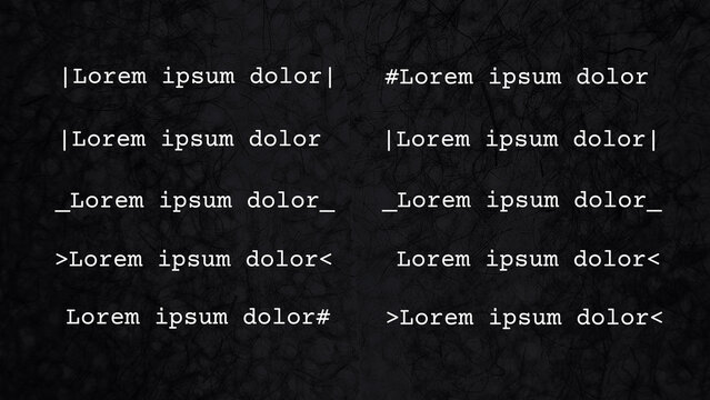 Retro Typewriter Title