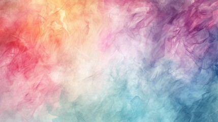 Fototapeta premium Watercolor abstract texture, colorful background pattern. Pastel colour, Watercolor paper illustration for design, retro vintage card, templates, banners.
