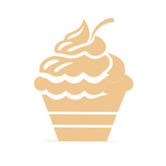 Birthday cake with candle