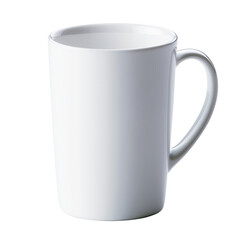 mug white, close-up, ideal for printing
