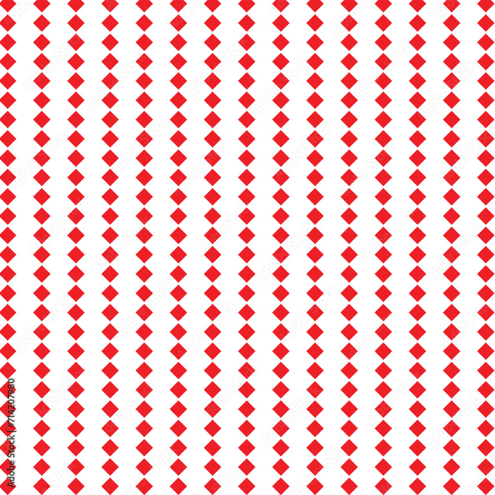 Fototapete abstract seamless minimalistic red rectangle shape vertical pattern.