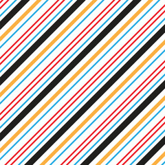 abstract seamless minimalistic colored diagonal line pattern.