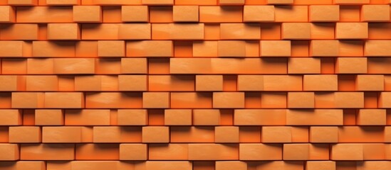 Obraz premium Abstract orange bricks