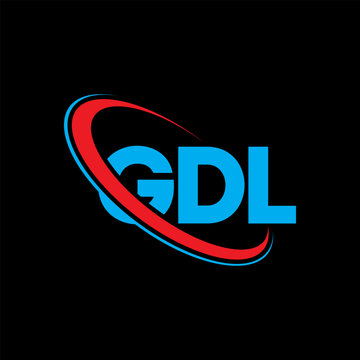 GDL logo. GDL letter. GDL letter logo design. Initials GDL logo linked with circle and uppercase monogram logo. GDL typography for technology, business and real estate brand.