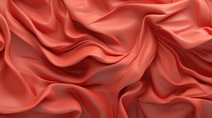 Fototapeta premium Patterned crinkled fabric texture background